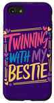 Coque pour iPhone SE (2020) / 7 / 8 Twinning Avec Ma Meilleure Amie - Twin Matching