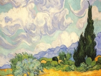 PIATNIK Pussel 1000 bitar - Van Gogh: Cypresser