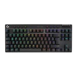 Logitech G PRO X TKL LIGHTSPEED Gaming Keyboard - BLACK - DEU - TACTILE