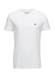 Tee-Shirt&Turtle Neck Tops T-shirts Short-sleeved White Lacoste