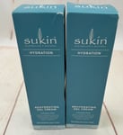 2X Sukin Hydration Rehydrating Gel Cream, Deeply hydrate skin 60ml
