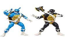 THG Power Rangers X Teenage Mutant Ninja Turtles Lightning Collection Donatello Negro y Leonardo Blue Figuras de acción RD-RS270126 Couleur