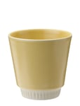Kolorit, Kop Home Tableware Cups & Mugs Coffee Cups Yellow Knabstrup Keramik