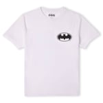 DC Batman Pocket Logo Men's T-Shirt - White - S - White