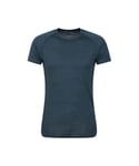 Mountain Warehouse Mens Summit II Base Layer Top (Navy) - Size X-Small