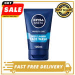 NIVEA MEN Deep Cleaning Face Wash Protect & Care 100 ml