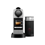 Nespresso Citiz &amp; Milk XN741B10 Coffee Pod Machine - Silver