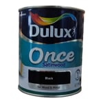 Dulux Retail Once Wood & Metal-Gloss  & Satinwood All Colours 750ml FREE POSTAGE