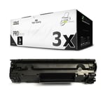 3x Toner for Canon Lasershot LBP 2900 3000 7616A005 7616A005AA Black