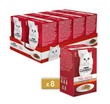 Gourmet Mon Petit Food for the Cat, Delicious Recipes with Meat, with Beef, Liver and Game, Pack of 6Â x 50Â g