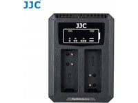 Kameraladdare Jjc Dual Usb-Laddare För Panasonic Dmw-Blg10/Dmw-Ble9/Leica Bp-Dc15