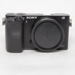 Sony Used a6000 Mirrorless Camera Body Black