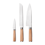 SAVORY Knivset 3 delar BLANCHE Beige
