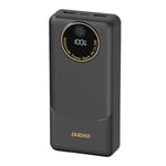 Dudao K12Pro Powerbank 20000mAh USB-A/USB-C, 22,5W PD - Svart