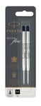 Parker Quinkflow Black Ball Pen Refill - Pack of 2