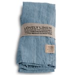 Lovely Linen Servett Lovely Dusty Blue