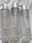 3x Bottles of ESPA Bergamot And Jasmine No Rinse Hand Cleansers- 3 x 250ml