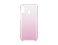 Samsung Galaxy A20e Gradation Cover, Hard Protective Smartphone Case, Durable and Lightweight Stylish Design, Pink