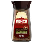 Kenco Origins Brazil Instant Coffee 100g (Pack of 6 Jars, Total 600g)