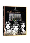 Disney Princess: Adult Colouring Kit by Scholastic (Hardback)