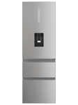 Haier HTW5618DWMG Fridge Freezer 3D 60 Series 5 Freestanding, 3 doors, Light Led, Class D, Silver