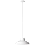 BRILLIANT lamp Maneo Pendant Light 1 fl. Matt White | 1x A60, E27, 60W, Suitable for Standard Lamps (not Included) | Scale A ++ to E | Cable can be Shortened