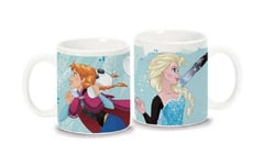 Disney Frozen Anna, Olaf and Elsa Twin Pack of Ceramic Mugs in Gift Box