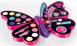 BUTTERFLY MAKEUP CASSETTE NAILS CLEMENTONI CRAZY CHIC 3 in 1