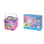 Aquabeads 31773 Creation Cube-Disney Princess & 31944 Mystic Unicorn Set, Multi Color