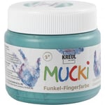 Kreul Fingerfärg Mucki - Metallic Grön 150 ml