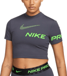 T-paita Nike W NP DF GRX SS CROP TOP dx0078-015 Koko XS