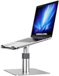 Newaner Laptop Stand Aluminum Height Adjustable, Computer Riser Holder 360°Rotatable Compatible With Notebook of 10-16inch Including Macbook Pro/Air Surface Lenovo Hp Asus Acer Dell MSI Samsung