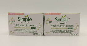 Simple Vital Vitamin Night Cream, 50ml (PACK OF 2) C208