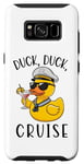 Coque pour Galaxy S8 Duck Duck Cruise Funny Family Cruising Groupe assorti