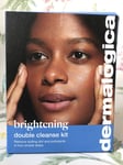 Dermalogica Brightening Double Cleanse Kit Precleanse Glycolic Cleanser & Cloth