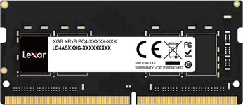 Lexar Black 8GB DDR4 3200MHZ SODIMM LD4AS008G-B3200GSST