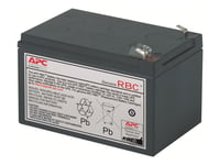 Cartouche de batterie de rechange APC #4 - Batterie d'onduleur - 1 x batterie - Acide de plomb - noir - pour P/N: BE 700 YIN, BE750BB-CN, BE800-IND, BK650I, BP500JPNP, BP650SX107, SC620X565...