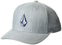 Volcom Men's Full Stone Flexfit Hat Baseball Cap, Blue Combo, S