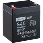 Supply S4,5 12V Batterie Décharge Lente agm Solaire 4,5Ah - Accurat