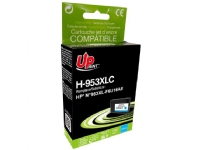 UPrint kompatibelt bläck med F6U16AE, HP 953XL, cyan (H-953XLC)