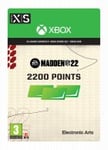 Madden NFL 22: 2200 Points OS: Xbox one + Series X|S