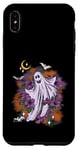 iPhone XS Max Vintage Floral Ghost Cute Halloween Womens Kids Man Case