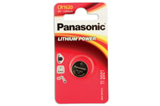Panasonic Coin Cell Battery CR1620 3v 12 x 1 Cards - Connect 30660 New