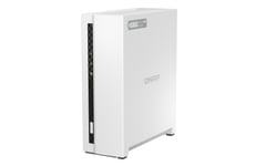 Qnap TS-133 +8TB Seagate Ironwolf HDD Desktop NAS Network