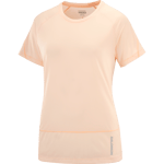 Salomon Cross Run SS Tee løpetrøye dame CREAM TAN/Heather LC2046700 L 2023