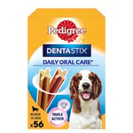 PEDIGREE DentaStix Daily Oral Care Kit de Soin des Dents pour Chiens – Friandises pour Chien au goût Poulet et bœuf pour Tous Les Jours, différentes Tailles
