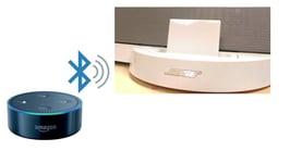 Bluetooth adapter for Bose Sounddock Series 1 White Amazon Alexa Echo Dot