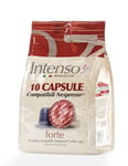 120 Nespresso® Compatible Capsules/Machine Pods [Forte] - FREE P&P