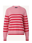 Freya Cotton/Cashmere Sweater Tops Knitwear Jumpers Pink Lexington Clothing