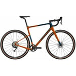 Ridley Bikes Kanzo Adventure (New) GRX800 Carbon Gravel Bike - 2023 Jeans Blue / Burnt Orange XL Orange/Jeans